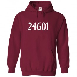 24601 Les Misérables Classic Unisex Kids and Adults Pullover Hoodie for Historical Movie Fans